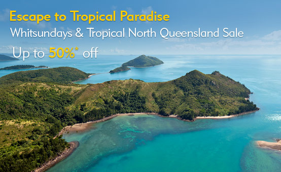 Sale Up to 50% OFF Hotel Tropical North Queensland and the Whitsunday Islands @ Expedia.com.au