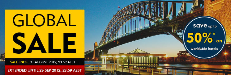 Save Up to 50% OFF On Worldwide Hotels Sale @ Expedia.com.au