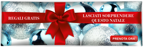 Regali gratis - Lasciati sorprendere questo Natale - Prenota ora