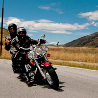 Harley Davidson Chauffeured Passenger Tour of Hobbiton Lord of the Rings