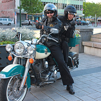 Harley Davidson Chauffeured Passenger Tour to Kaikoura with Helicopter Whale-Watching