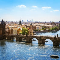 Custom Travel Services: Private Half-Day Walking Tour of Prague's Right and Left Banks