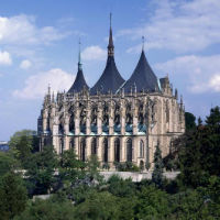 Kutna Hora with entry to St Barbara Cathedral and Italian Court