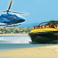 Jetboat Ride with Scenic Helicopter Tour