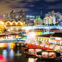 Singapore by Night Tour with Dinner