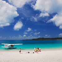 Whitehaven Beach by Seaplane