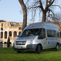 Shared Shuttle Transfer between Airport and Central Rome Hotels