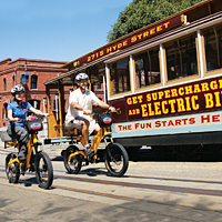 Electric Bike Ride over the Golden Gate Bridge