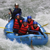 Whitewater Rafting and Canyoning Combination Trip