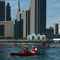 Family Kayaking Trip in San Francisco