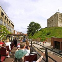 Hop-On Hop-Off Bus Tour of Norwich