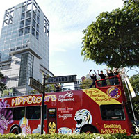 Hop-On Hop-Off Bus Tour of Singapore