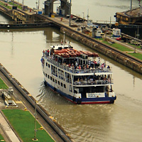 Panama Canal-Through the Locks
