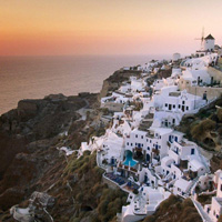 Afternoon Tour of Traditional Villages with Sunset in Oia