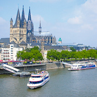 Sightseeing Cruise on the River Rhine