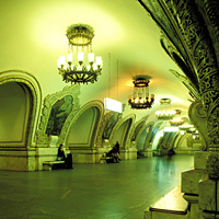 Sightseeing Tour of Moscow and its Metro Stations