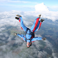 Tandem Skydiving Jump