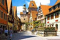 Excursion to Harburg Castle and Rothenburg