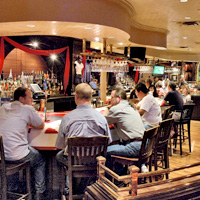 Dining at Hard Rock Cafe