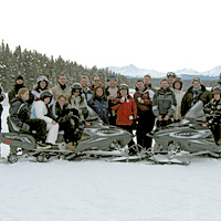 Guided Snowmobile Tour