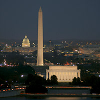 Old Town Trolley: Monuments by Moonlight Tour