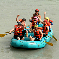 Sunwapta River Rafting Trip