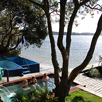 Manupirua Hot Springs Jet Boat Tour