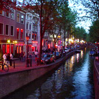 Red Light District Evening Walk