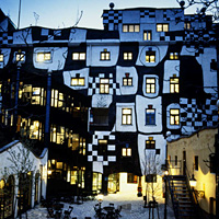 Hundertwasser Museum at KunstHausWien