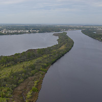 Downtown Tampa and Little Manatee River Helicopter Tour