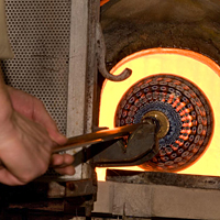 Glass Foundries and Showrooms of Murano Glassblowing in Venice