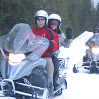 Family Snowmobile Adventure