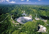 Camuy Cave and Arecibo Radiotelescope