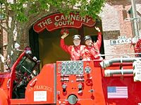 Fire Engine Tour over Golden Gate Bridge