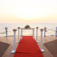 Sunset Fijian Wedding
