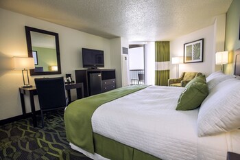 Suite, 1 King Bed, Courtyard View