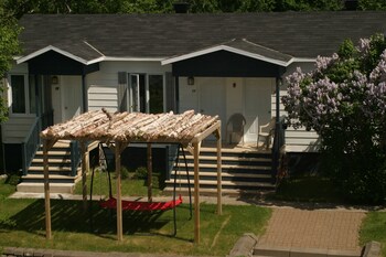 Pokój, Łóżko queen, balkon (Motel)