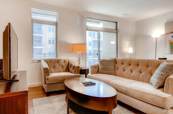Global Luxury Suites at the Charles River in Waltham, Massachusetts
