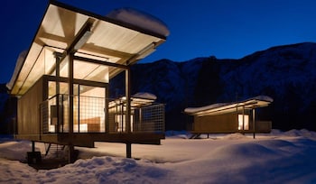 Rolling Huts in Winthrop, Washington
