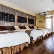 喜璃癒志住在旭橋站前公寓渡假村