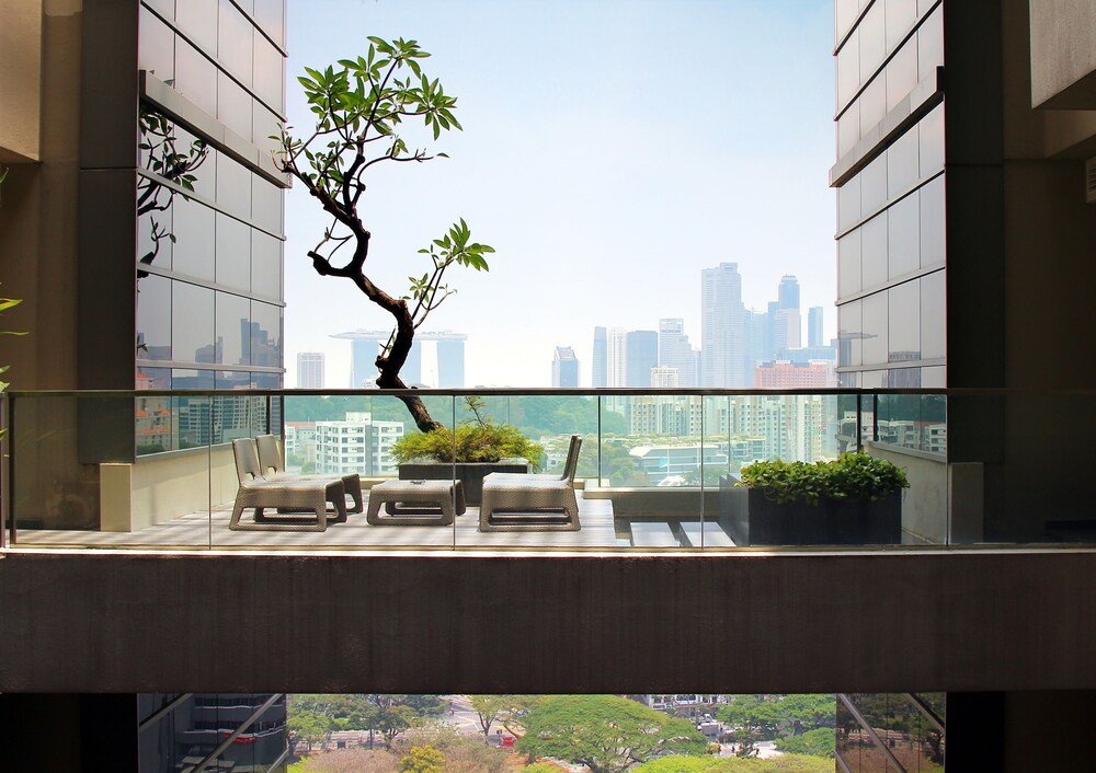 Pan Pacific Serviced Suites Orchard Singapore Apartment Hd Photos View From Hotel