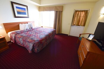 Apartament typu Suite, Łóżko king, przy dziedzińcu