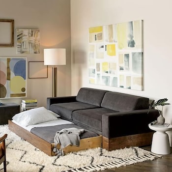 Studio, Łóżko king i sofa