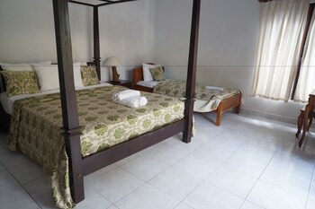 Pokój dla 3 osób Classic, Wiele łóżek, widok na plażę, widok na wodę